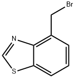 Benzothiazole,4-(broMoMethyl)- Struktur