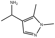 1-(1,5-二甲基1H-吡唑-4-基)乙基胺, 936939-85-4, 结构式