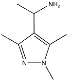 1H-Pyrazole-4-methanamine,  -alpha-,1,3,5-tetramethyl- Structure