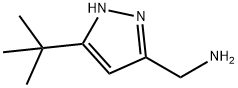 1-(5-tert-butyl-1H-pyrazol-3-yl)methanamine(SALTDATA: 2HCl 1.1H2O) Structure