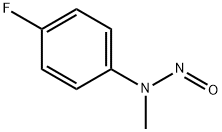 N-亚硝基-N-甲基-4-氟苯胺 结构式
