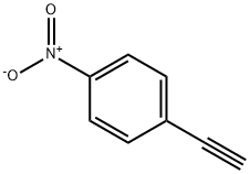 1-エチニル-4-ニトロベンゼン 化学構造式