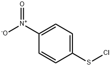 4-NITROBENZENESULFENYL CHLORIDE Structure