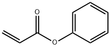 プロペン酸フェニル 化学構造式