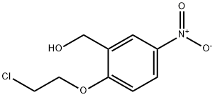 2-(2-氯乙氧基)-5-硝基苄醇, 937273-30-8, 结构式