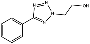 2-(5-フェニル-2H-テトラゾール-2-イル)エタノール 化学構造式