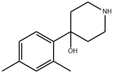 4-(2,4-DIMETHYL-PHENYL)-PIPERIDIN-4-OL,93759-41-2,结构式