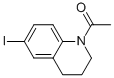 1-(6-IODO-3,4-DIHYDROQUINOLIN-1(2H)-YL)ETHANONE Struktur