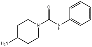 4-アミノ-N-フェニルピペリジン-1-カルボキサミドHYDROCHLORIDE 化学構造式