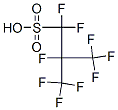 1,1,2,3,3,3-hexafluoro-2-(trifluoromethyl)propanesulphonic acid 结构式