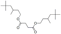 bis(3,5,5-trimethylhexyl) succinate Structure