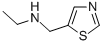5-Thiazolemethanamine,  N-ethyl- Struktur