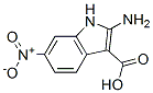 1H-Indole-3-carboxylic  acid,  2-amino-6-nitro-|