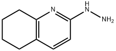 1-(5,6,7,8-tetrahydroquinolin-2-yl)hydrazine Struktur