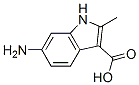 1H-Indole-3-carboxylic  acid,  6-amino-2-methyl-|