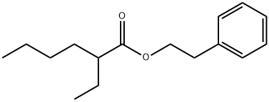2-phenylethyl 2-ethylhexanoate 结构式