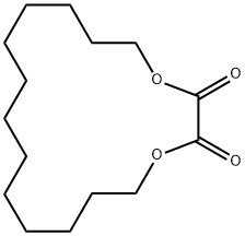 1,4-dioxacycloheptadecane-2,3-dione Structure