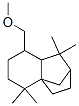 octahydro-8-(methoxymethyl)-1,1,5,5-tetramethyl-2H-2,4a-methanonaphthalene Structure