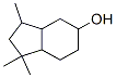 octahydro-1,1,3-trimethyl-1H-inden-5-ol Structure