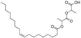 2-[[2-[[(Z)-1-オキソ-9-オクタデセニル]オキシ]-2-メチル-1-オキソエチル]オキシ]プロピオン酸 化学構造式