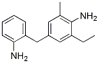 4-[(2-アミノフェニル)メチル]-2-エチル-6-メチルベンゼンアミン 化学構造式