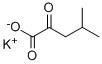 Potassium 4-methyl-2-oxovalerate Structure