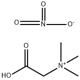 (carboxymethyl)trimethylammonium nitrate Structure