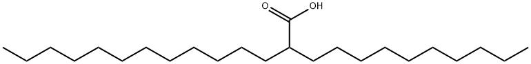 2-decyltetradecanoic acid Structure