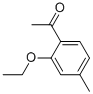 1-(2-ETHOXY-4-METHYLPHENYL)-ETHANONE Structure