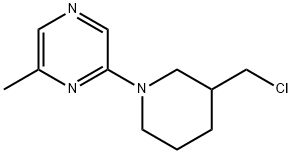 2-[3-(CHLOROMETHYL)PIPERIDINO]-6-METHYLPYRAZINE,937795-92-1,结构式