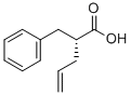 (R)-2-BENZYLPENT-5-ENOIC ACID 结构式