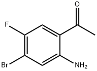 Ethanone,1-(2-amino-4-bromo-5-fluorophenyl)- Structure
