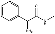 2-amino-N-methyl-2-phenylacetamide 结构式
