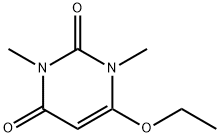 6-ethoxy-1,3-dimethyl-pyrimidine-2,4-dione 化学構造式