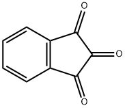 1,2,3-茚满三酮, 938-24-9, 结构式