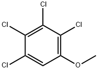 2,3,4,5-四氯甲氧基苯, 938-86-3, 结构式