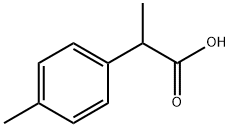 2-(4-Methylphenyl)propanoic acid Structure