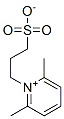 2,6-dimethyl-1-(3-sulphonatopropyl)pyridinium  Structure
