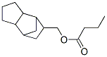 (octahydro-4,7-methano-1H-inden-5-yl)methyl butyrate Structure