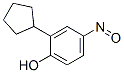 2-シクロペンチル-4-ニトロソフェノール 化学構造式