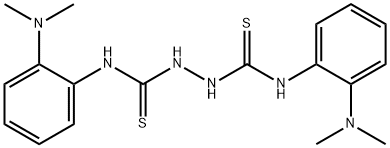 N,N'-bis[2-(dimethylamino)phenyl]hydrazodicarbothioamide,93803-51-1,结构式