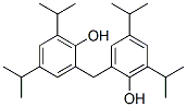 2,2'-メチレンビス[4,6-ビス(1-メチルエチル)フェノール] 化学構造式