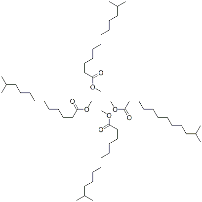 2,2-bis[[(1-oxoisotridecyl)oxy]methyl]propane-1,3-diyl bisisotridecanoate 结构式