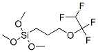 trimethoxy[3-(1,1,2,2-tetrafluoroethoxy)propyl]silane Structure
