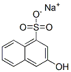 sodium 3-hydroxynaphthalenesulphonate Struktur