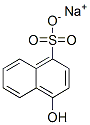 sodium 4-hydroxynaphthalenesulphonate 结构式