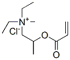 diethylmethyl[2-[(1-oxoallyl)oxy]propyl]ammonium chloride 结构式