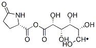 5-oxo-L-proline, 6-ester with D-glucose Struktur