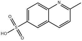 2-メチル-6-キノリンスルホン酸 化学構造式