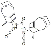 ureylenebis(p-phenylenemethylene-p-phenylene) diisocyanate Struktur